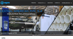 Desktop Screenshot of capsa.com.ni